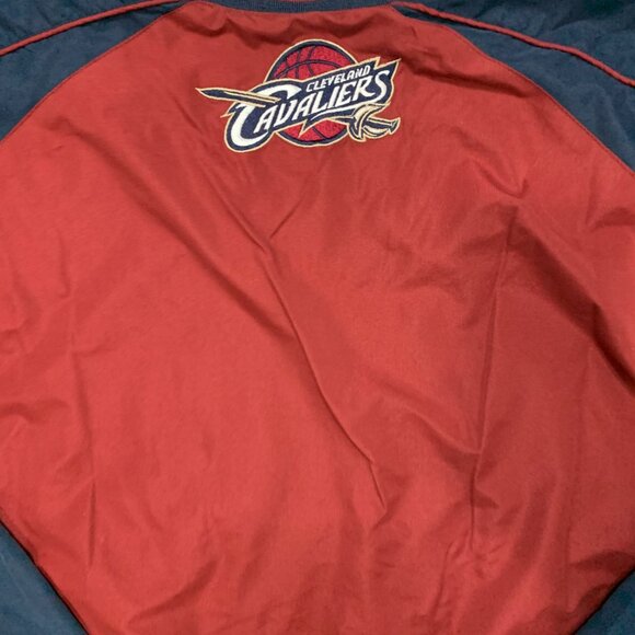 NBA Cleveland Cavaliers Pullover Jacket Men's 3XL Quarter Side Zip - Picture 8 of 8